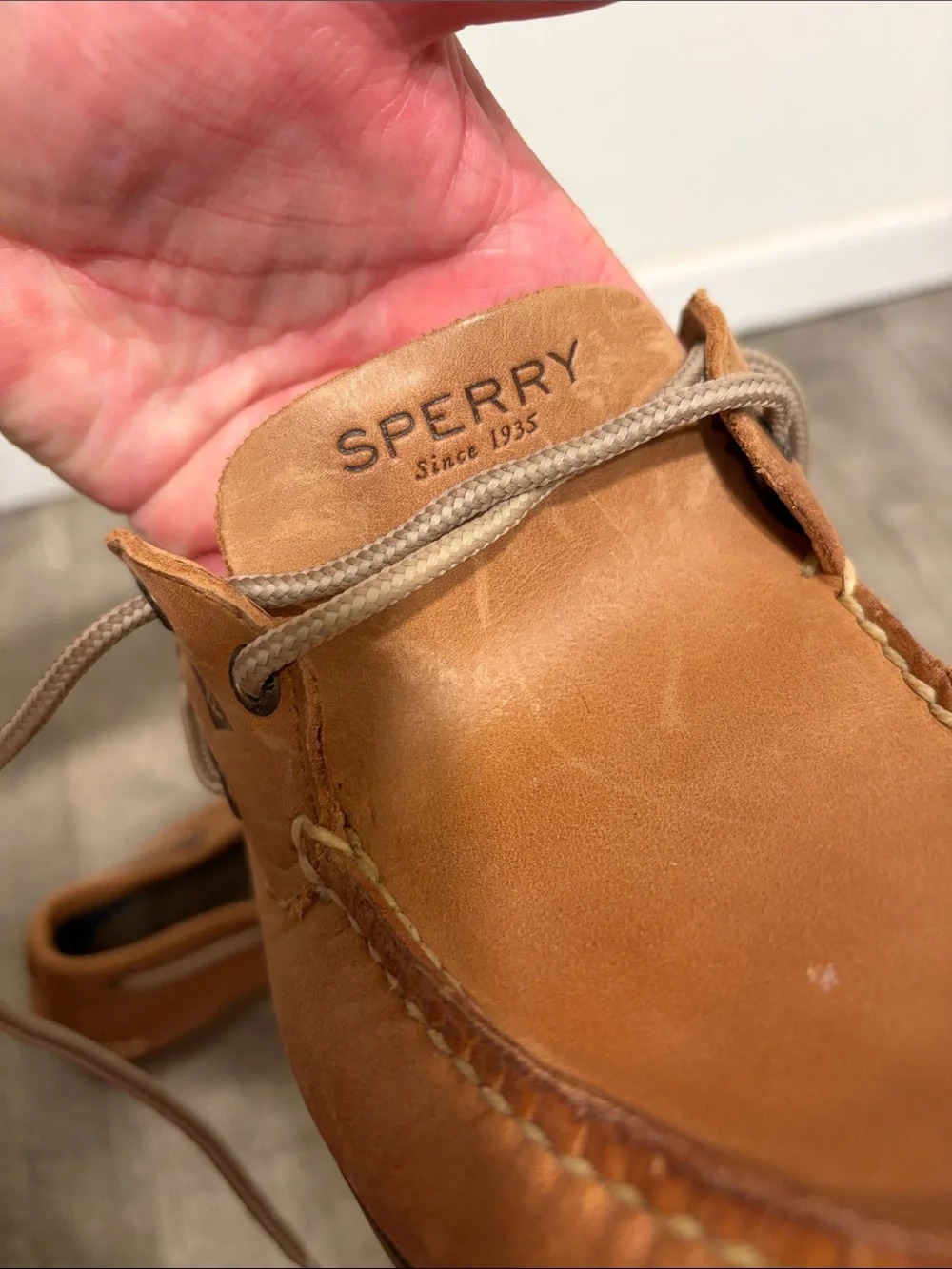 Sperry classic leather
